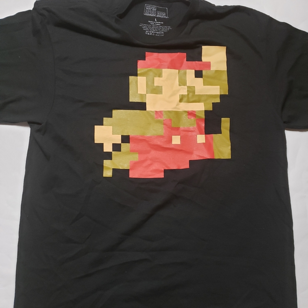 Super Mario Bros Logo Tee